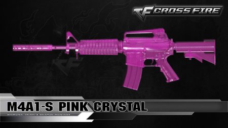 -  CrossFire 2017  M4A1-S-PINK CRYSTAL