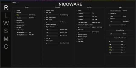   CS:GO Multihack NicoWare - Spinbot, Aimbot, Skinchanger [20.02.2018]