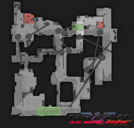 Карты для раскидки гранат в CS GO 2016