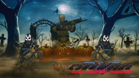 Хеллоуин в WarFace с пушками и девушками